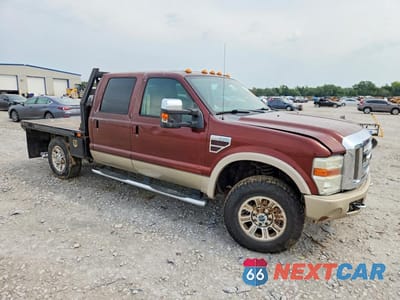 Czwarte zdjęcie samochodu z boku: 2008 FORD F250 SUPER DUTY VIN:1FTSW21R48EE58316 - miniatura