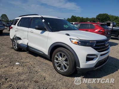 Czwarte zdjęcie samochodu z boku: 2020 FORD EXPLORER XLT VIN:1FMSK7DH7LGC74864 - miniatura