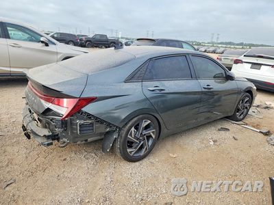 Trzecie zdjęcie samochodu z tyłu: 2025 HYUNDAI ELANTRA SEL SPORT VIN:KMHLM4DG3SU937397 - miniatura