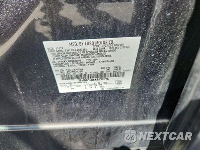 Zdjęcie 13 z 13 samochodu: 2019 FORD FLEX SEL VIN:2FMGK5C86KBA39096 - miniatura