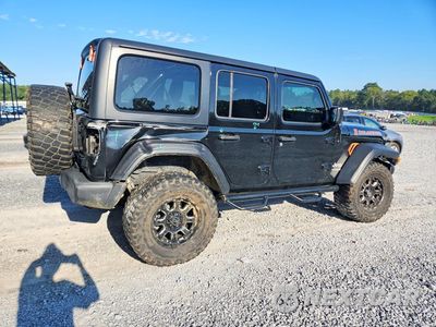 Trzecie zdjęcie samochodu z tyłu: 2021 JEEP WRANGLER UNLIMITED SPORT VIN:1C4HJXDN4MW610047 - miniatura