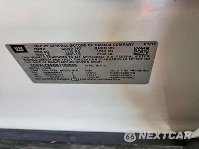 Zdjęcie 12 z 12 samochodu: 2016 CHEVROLET EQUINOX LT VIN:2GNALCEK6G1152636 - miniatura