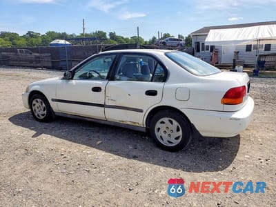 Drugie zdjęcie samochodu z przodu: 1996 HONDA CIVIC LX VIN:1HGEJ667XTL021808 - miniatura