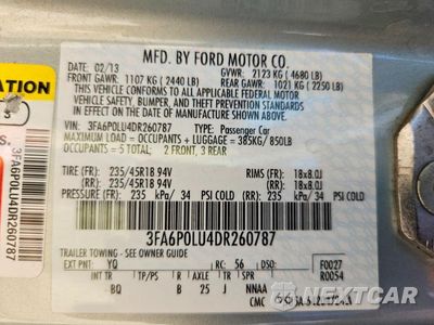 Zdjęcie 12 z 12 samochodu: 2013 FORD FUSION SE HYBRID VIN:3FA6P0LU4DR260787 - miniatura