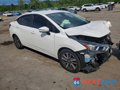 Czwarte zdjęcie samochodu z boku: 2021 NISSAN VERSA SV VIN:3N1CN8EV8ML885531 - miniatura