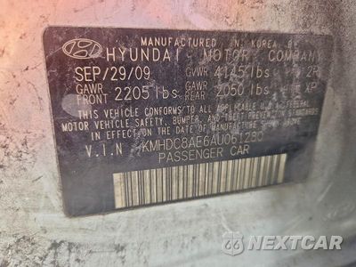 Zdjęcie 12 z 12 samochodu: 2010 HYUNDAI ELANTRA TOURING GLS VIN:KMHDC8AE6AU061280 - miniatura