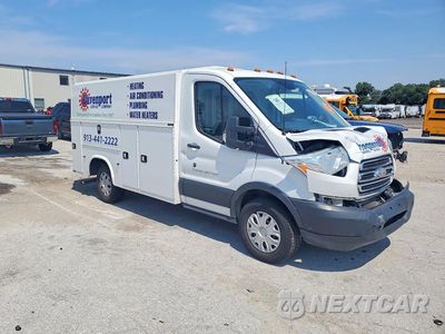 Czwarte zdjęcie samochodu z boku: 2017 FORD TRANSIT T-350 VIN:1FDBW5PM6HKA23260 - miniatura