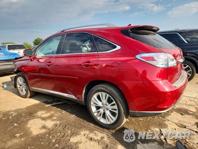 Drugie zdjęcie samochodu z przodu: 2012 LEXUS RX 450H VIN:JTJBC1BA9C2429686 - miniatura