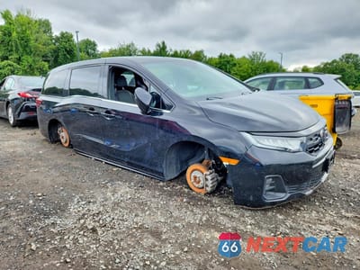 Czwarte zdjęcie samochodu z boku: 2025 HONDA ODYSSEY SPORT-L VIN:5FNRL6H78SB058350 - miniatura