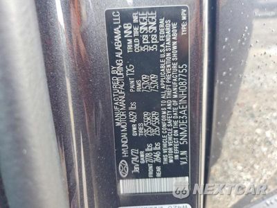 Zdjęcie 13 z 13 samochodu: 2022 HYUNDAI TUCSON LIMITED VIN:5NMJE3AE1NH087755 - miniatura