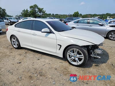 Czwarte zdjęcie samochodu z boku: 2018 BMW 430I GRAN COUPE VIN:WBA4J1C53JBG75987 - miniatura