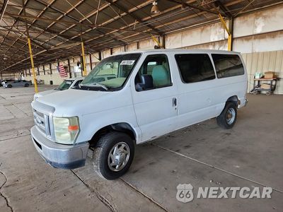2008 FORD ECONOLINE E350 SUPER DUTY WAGON 1FBNE31L78DB14992 - główne zdjęcie licytacji z USA - miniatura