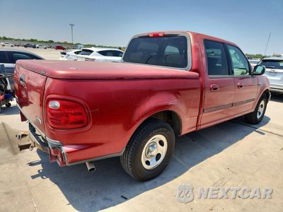 Trzecie zdjęcie samochodu z tyłu: 2002 FORD F150 SUPERCREW VIN:1FTRW07L42KE33723 - miniatura