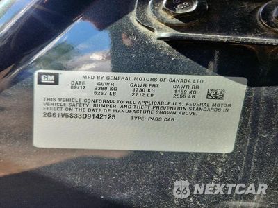 Zdjęcie 12 z 12 samochodu: 2013 CADILLAC XTS PLATINUM VIN:2G61V5S33D9142125 - miniatura