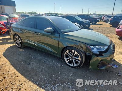 Czwarte zdjęcie samochodu z boku: 2025 AUDI A3 PREMIUM PLUS VIN:WAUHUDGYXSA082985 - miniatura