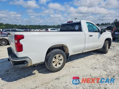 Trzecie zdjęcie samochodu z tyłu: 2024 CHEVROLET SILVERADO C1500 VIN:3GCNAAEKXRG143114 - miniatura