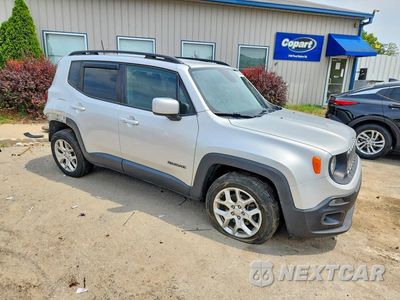 Czwarte zdjęcie samochodu z boku: 2018 JEEP RENEGADE LATITUDE VIN:ZACCJABB3JPH70865 - miniatura