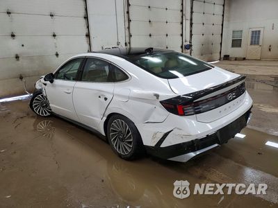 Drugie zdjęcie samochodu z przodu: 2024 HYUNDAI SONATA HYBRID LIMITED VIN:KMHL54JJ4RA098403 - miniatura