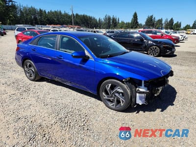 Czwarte zdjęcie samochodu z boku: 2024 HYUNDAI ELANTRA SEL VIN:KMHLS4DG9RU817409 - miniatura