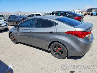 Drugie zdjęcie samochodu z przodu: 2013 HYUNDAI ELANTRA GLS VIN:5NPDH4AE3DH393397 - miniatura