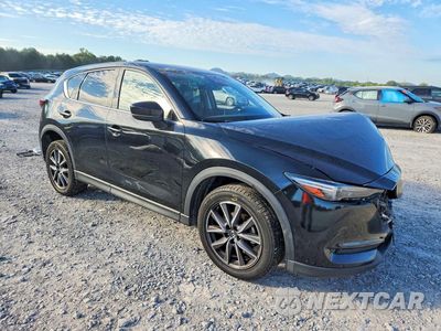 Czwarte zdjęcie samochodu z boku: 2018 MAZDA CX-5 GRAND TOURING VIN:JM3KFADM6J1361598 - miniatura
