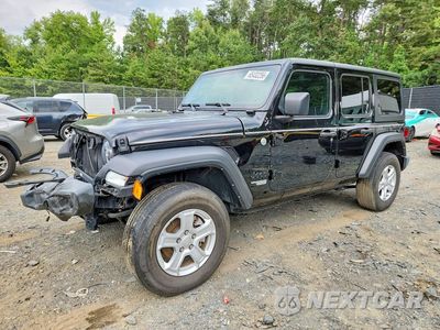 2021 JEEP WRANGLER UNLIMITED SPORT 1C4HJXDG9MW804770 - główne zdjęcie licytacji z USA - miniatura