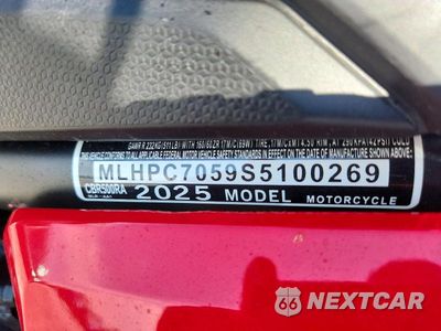 Zdjęcie 9 z 9 samochodu: 2025 HONDA CBR500 RA VIN:MLHPC7059S5100269 - miniatura