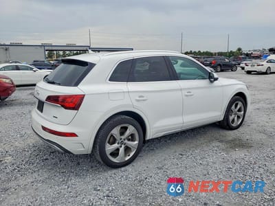 Trzecie zdjęcie samochodu z tyłu: 2021 AUDI Q5 PREMIUM PLUS VIN:WA1BAAFYXM2130641 - miniatura