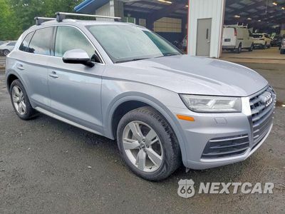 Czwarte zdjęcie samochodu z boku: 2019 AUDI Q5 PREMIUM PLUS VIN:WA1BNAFY6K2076630 - miniatura