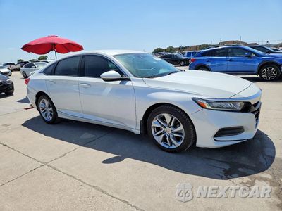 Czwarte zdjęcie samochodu z boku: 2020 HONDA ACCORD LX VIN:1HGCV1F12LA087419 - miniatura