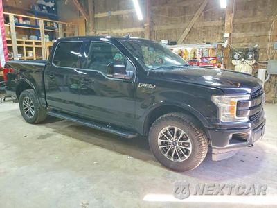 Czwarte zdjęcie samochodu z boku: 2020 FORD F150 SUPERCREW VIN:1FTEW1E46LKE95299 - miniatura