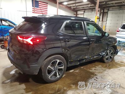 Trzecie zdjęcie samochodu z tyłu: 2022 CHEVROLET TRAILBLAZER RS VIN:KL79MUSL0NB081780 - miniatura