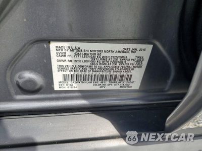 Zdjęcie 13 z 13 samochodu: 2015 MITSUBISHI OUTLANDER SPORT ES VIN:4A4AP3AU4FE023434 - miniatura