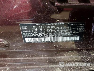 Zdjęcie 14 z 14 samochodu: 2026 SUBARU FORESTER TOURING VIN:4S4SLDT64T3030981 - miniatura