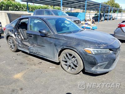 Czwarte zdjęcie samochodu z boku: 2024 HONDA CIVIC SPORT VIN:2HGFE2F56RH560917 - miniatura