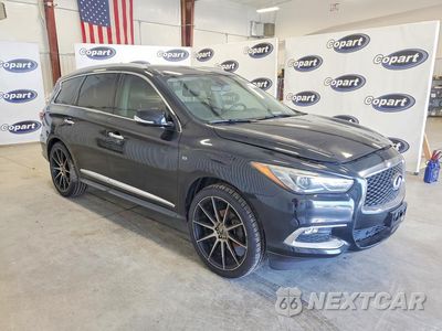Czwarte zdjęcie samochodu z boku: 2017 INFINITI QX60 BASE VIN:5N1DL0MN3HC503719 - miniatura