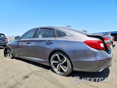 Drugie zdjęcie samochodu z przodu: 2019 HONDA ACCORD SPORT VIN:1HGCV1F36KA039860 - miniatura