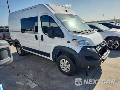 Czwarte zdjęcie samochodu z boku: 2023 RAM PROMASTER 1500 DELIVERY VAN VIN:3C6LRVBG7PE515421 - miniatura