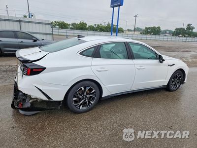Trzecie zdjęcie samochodu z tyłu: 2024 HYUNDAI SONATA SEL VIN:KMHL64JA3RA386474 - miniatura