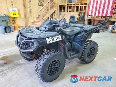 Drugie zdjęcie samochodu z przodu: 2016 CAN-AM OUTLANDER ATV VIN:3JBLKAU2XGJ001225 - miniatura