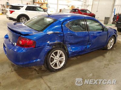 Trzecie zdjęcie samochodu z tyłu: 2014 DODGE AVENGER SE VIN:1C3CDZAB7EN160168 - miniatura