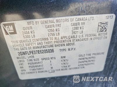 Zdjęcie 13 z 13 samochodu: 2014 CHEVROLET EQUINOX LT VIN:2GNFLFE37E6205036 - miniatura