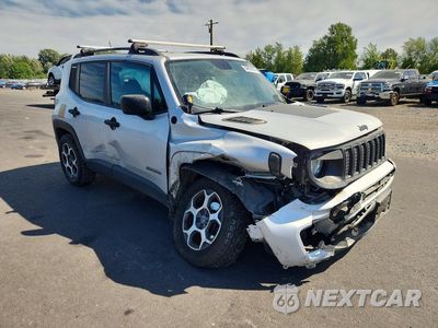 Czwarte zdjęcie samochodu z boku: 2020 JEEP RENEGADE SPORT VIN:ZACNJBAB0LPL64882 - miniatura