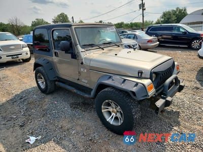 Czwarte zdjęcie samochodu z boku: 2006 JEEP WRANGLER X VIN:1J4FA39S46P713622 - miniatura