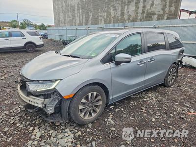 2021 HONDA ODYSSEY EXL 5FNRL6H79MB030897 - główne zdjęcie licytacji z USA - miniatura
