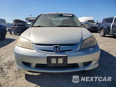 Piąte zdjęcie samochodu w środku: 2005 HONDA CIVIC HYBRID VIN:JHMES96615S006142 - miniatura