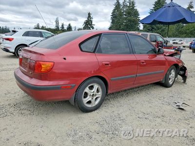 Trzecie zdjęcie samochodu z tyłu: 2002 HYUNDAI ELANTRA GT VIN:KMHDN55D22U052166 - miniatura
