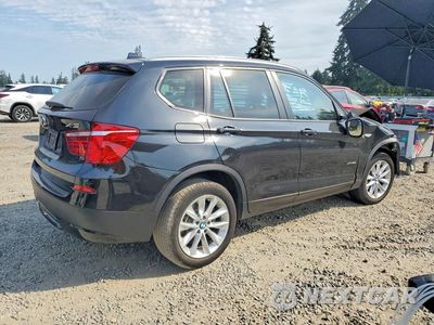 Trzecie zdjęcie samochodu z tyłu: 2014 BMW X3 XDRIVE28I VIN:5UXWX9C56E0D18165 - miniatura