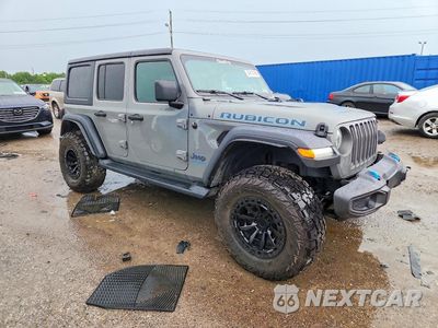 Czwarte zdjęcie samochodu z boku: 2023 JEEP WRANGLER RUBICON 4XE VIN:1C4JJXR63PW703178 - miniatura