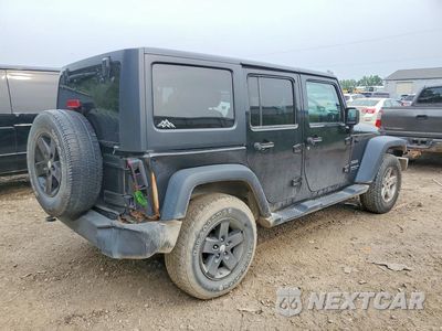 Trzecie zdjęcie samochodu z tyłu: 2015 JEEP WRANGLER UNLIMITED SPORT VIN:1C4BJWDG4FL588766 - miniatura
